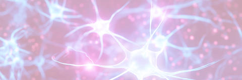 Illustration von Synapsen